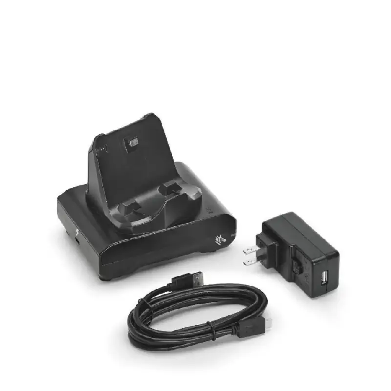 Base di Ricarica e Trasmissione Zebra a 1 Slot per Stampanti Serie ZQ300