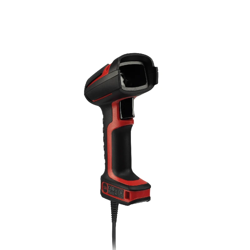 Scanner di codici a barre industriale Honeywell Granit Ultra 2100i, robusto e resistente con certificazione IP68, per uso in magazzino.
