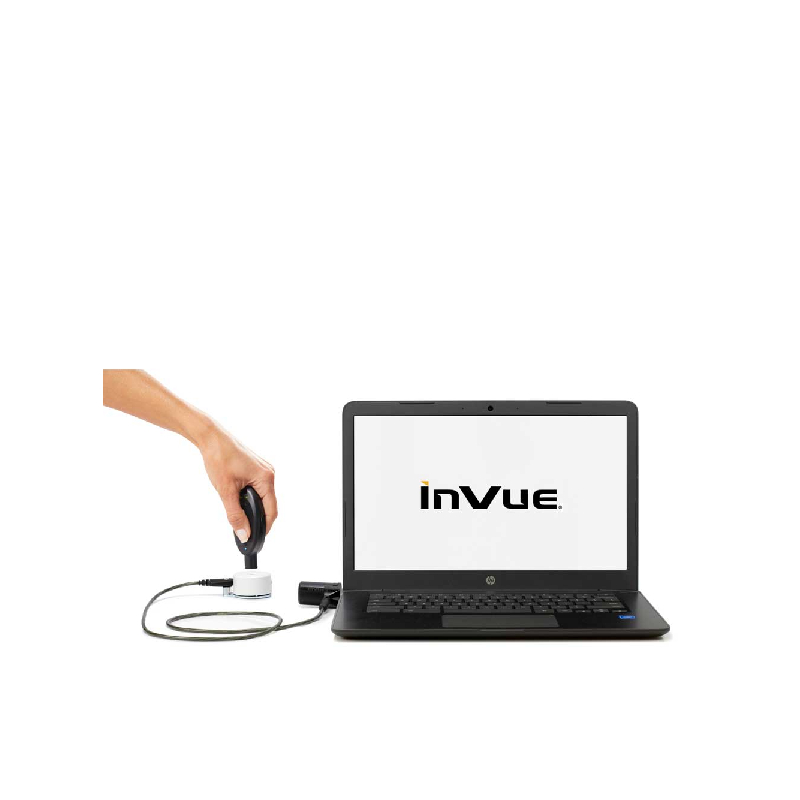 Sistema antifurto antitaccheggio INVUE a libero tocco con allarme – Protezione elettronica per notebook e accessori