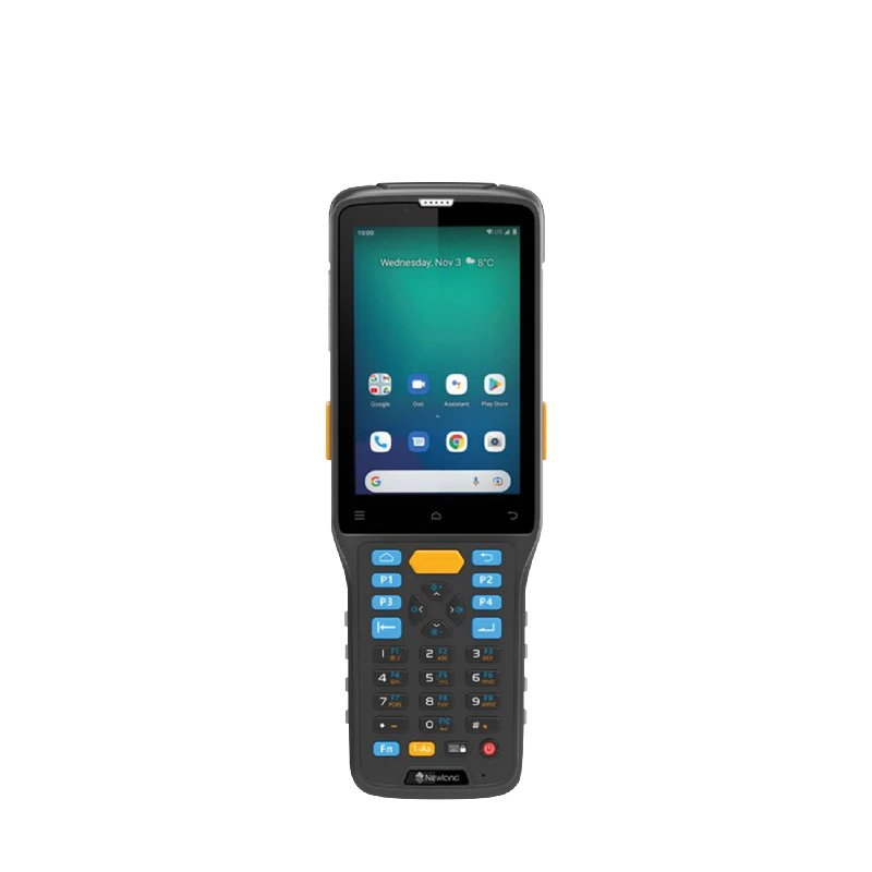 Computer palmare rugged Newland N7 Cachalot Pro II con tastiera fisica e scanner barcode per magazzino e logistica.