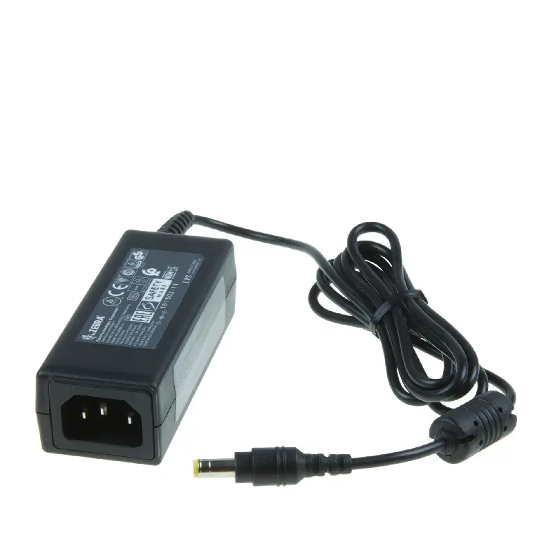 Alimentatore Originale Zebra P1031365-042 con Cavo EU per Stampanti Portatili