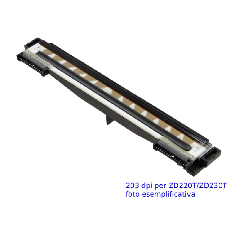 Zebra P1115690 - Testina di Stampa Originale 203 dpi per ZD220T e ZD230T