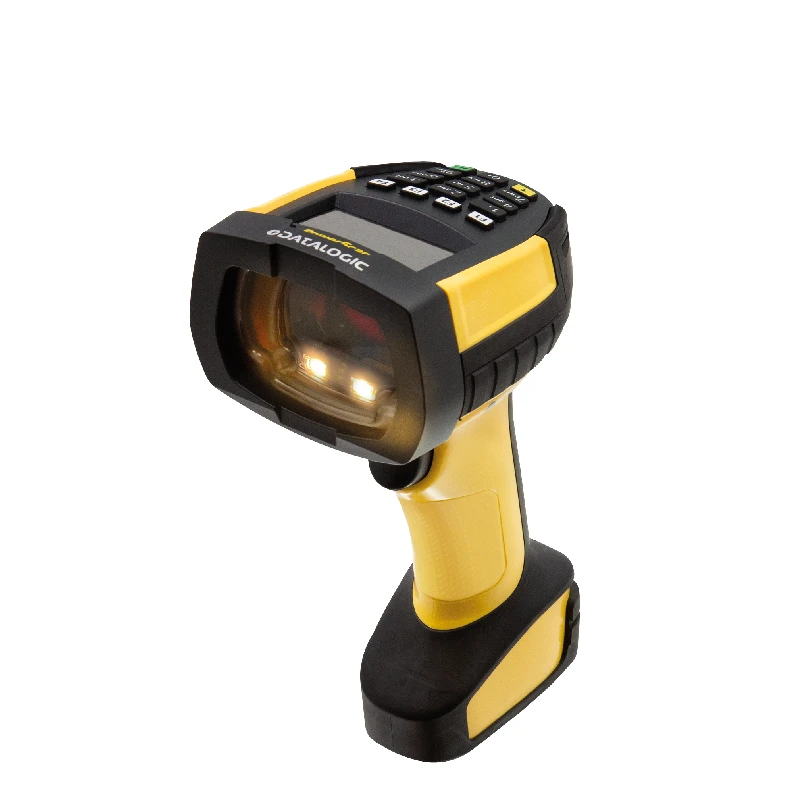 Scanner barcode industriale Datalogic PowerScan PBT9600 senza fili con connettività Bluetooth, progettato per magazzino e logistica.