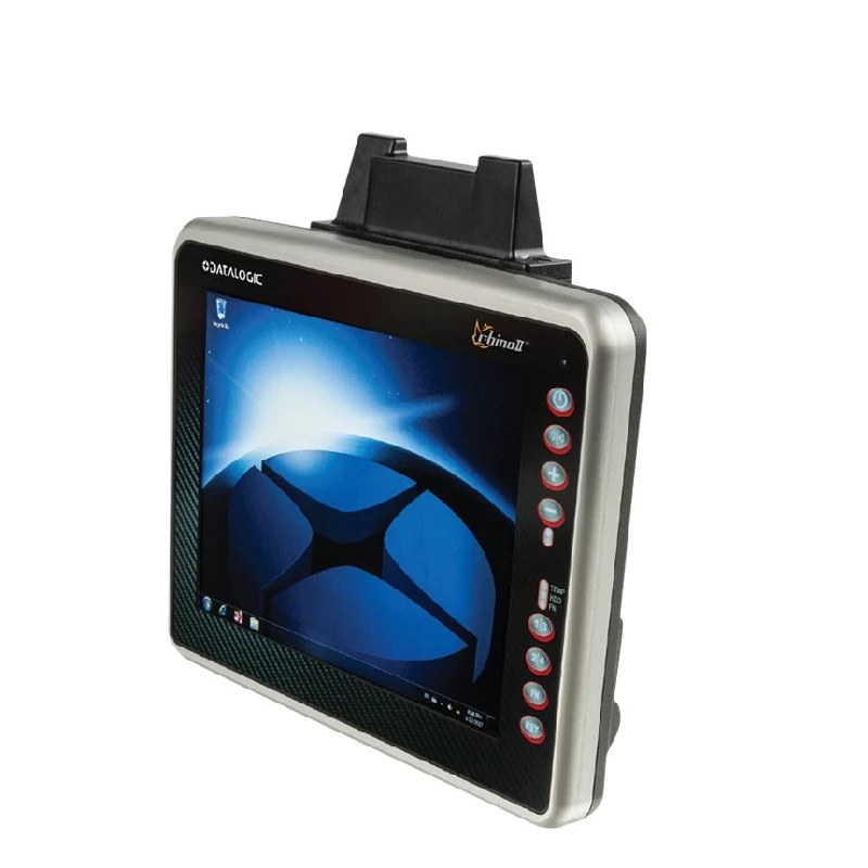 Terminale veicolare robusto Datalogic Rhino II per ambienti difficili, con protezione IP65/IP67 e display touch