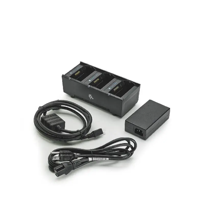 Caricabatterie Zebra a 3 Slot per 6 Batterie per Stampanti Portatili | SAC-MPP-6BCHEU1-01