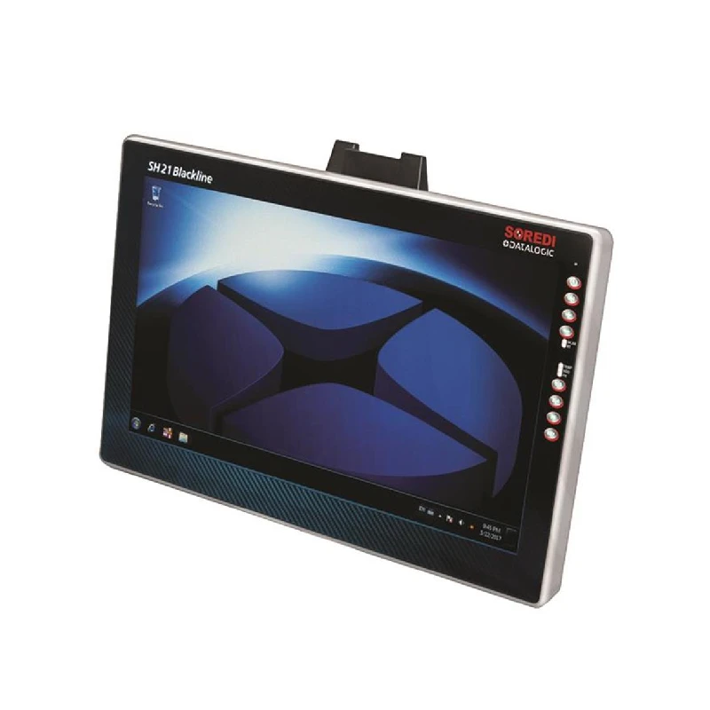 Computer veicolare rugged Datalogic SH15 Blackline per ambienti industriali e logistici, schermo touchscreen 15 pollici, IP65 IP67
