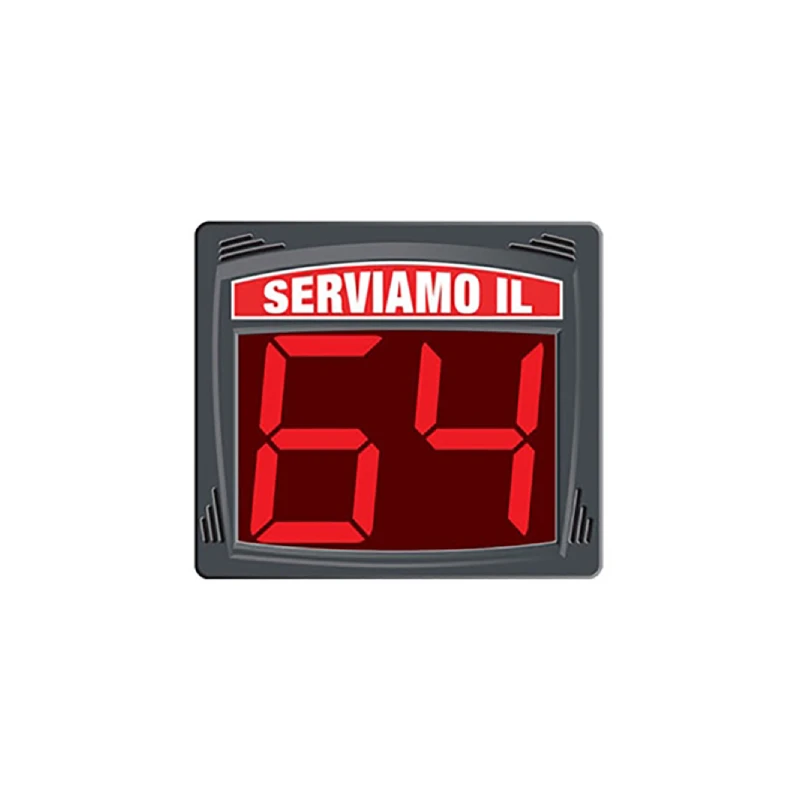Display eliminacode a due cifre Turnopoint