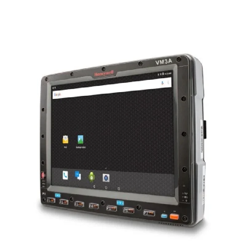 Terminale veicolare rugged Honeywell Thor VM3A con display da 12 pollici e sistema operativo Android, per logistica e magazzino.