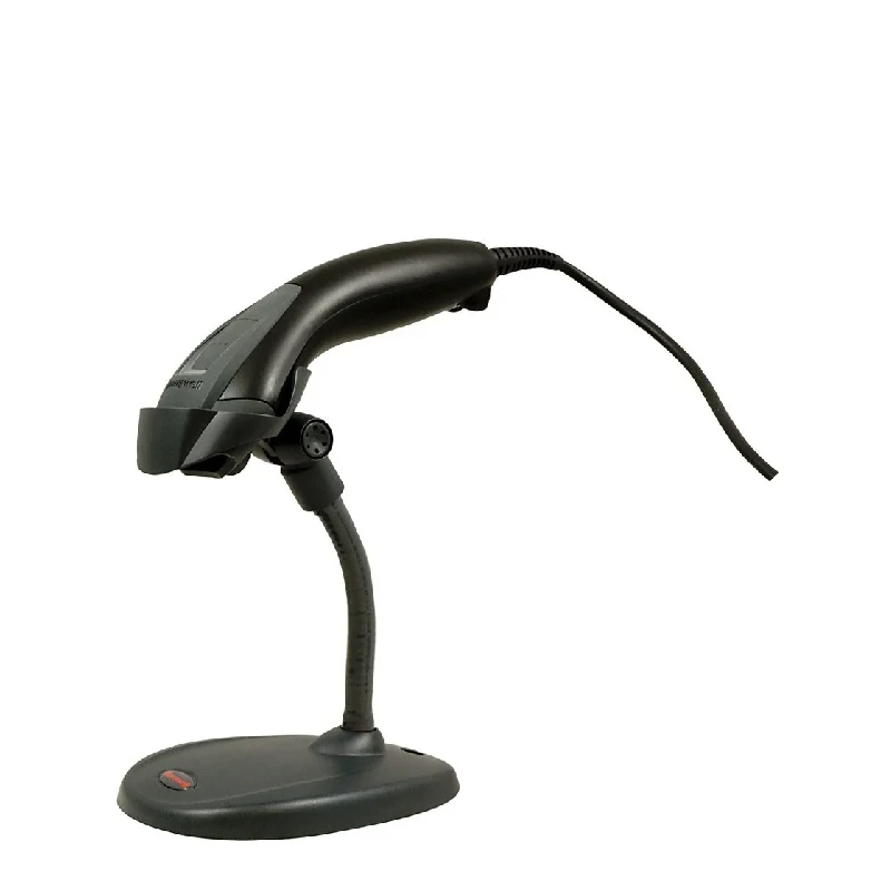 Scanner laser Honeywell Voyager 1200g per la lettura di codici a barre 1D, con interfaccia USB, KBW e RS232.