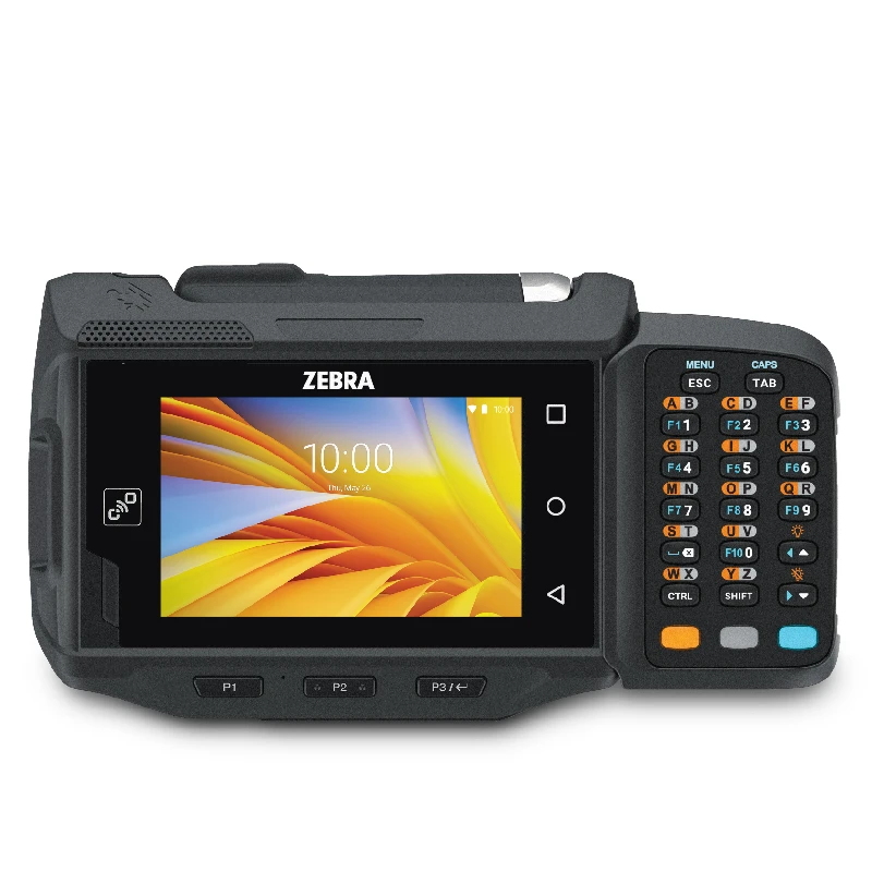 Terminale mobile ergonomico Zebra WT6300 per magazzino e retail, indossabile al polso.