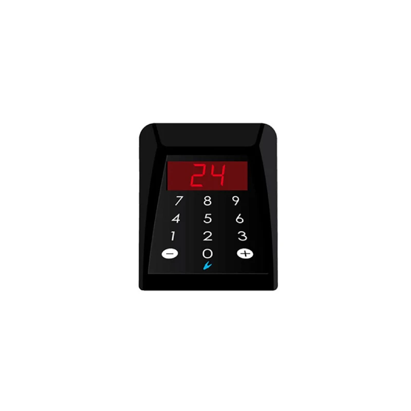 Tastiera numerica di chiamata via cavo per display a due cifre Turnopoint/Minipoint/TurnSystem